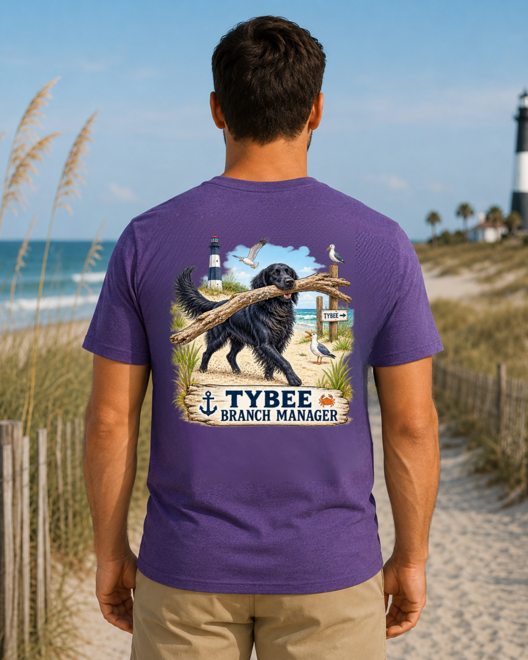 Funny Dog Tybee Branch Short Sleeve