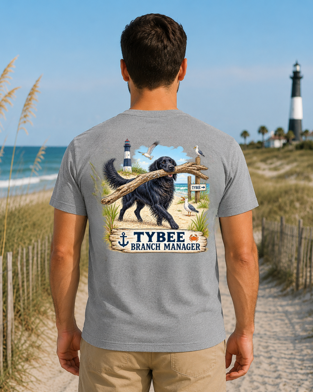 Funny Dog Tybee Branch Short Sleeve