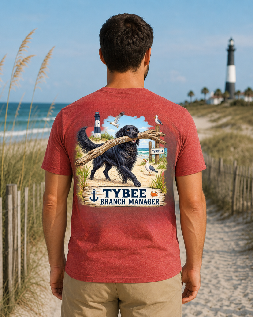 Funny Dog Tybee Branch Short Sleeve