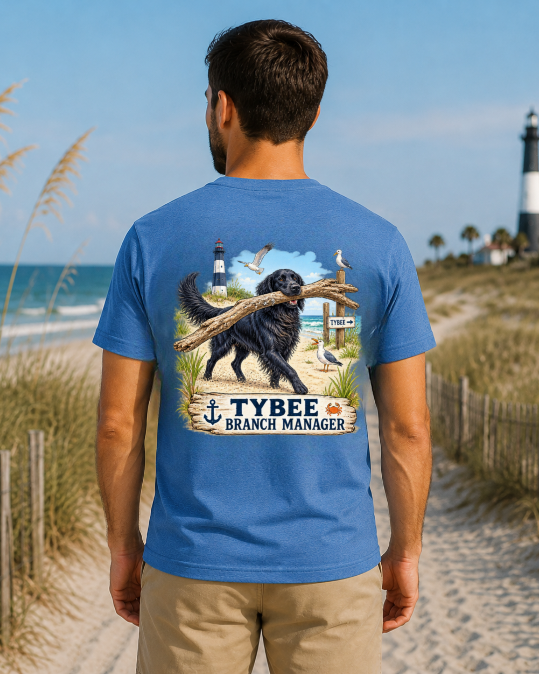 Funny Dog Tybee Branch Short Sleeve