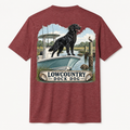 Flat Black Low Country Dock Dog Short Sleeve