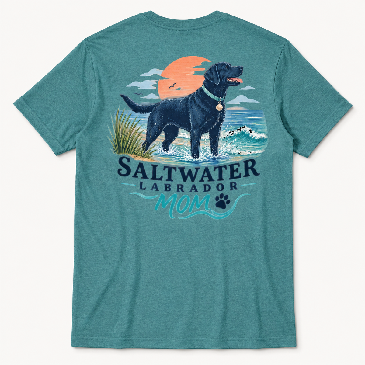 Coastal Dog Saltwater Lab Mom Short Sleeve