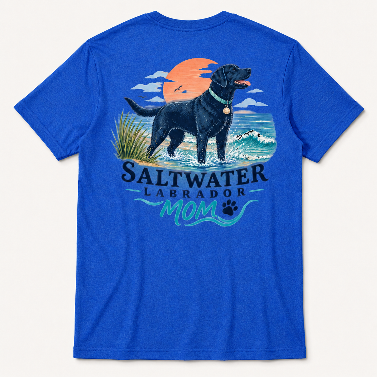 Coastal Dog Saltwater Lab Mom Short Sleeve