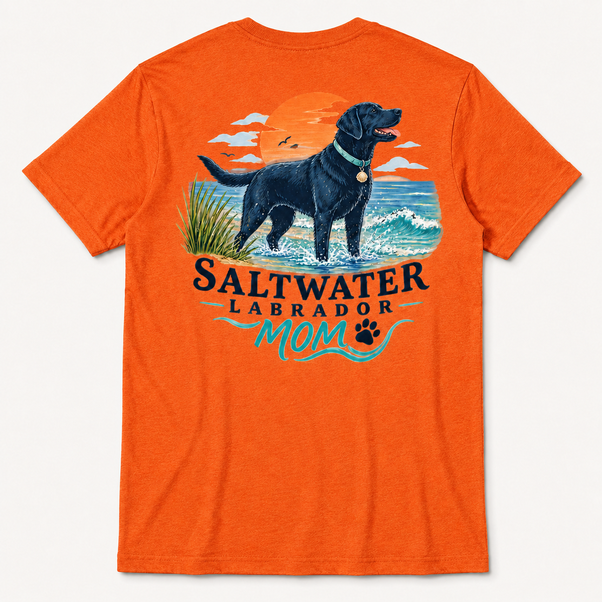 Coastal Dog Saltwater Lab Mom Short Sleeve