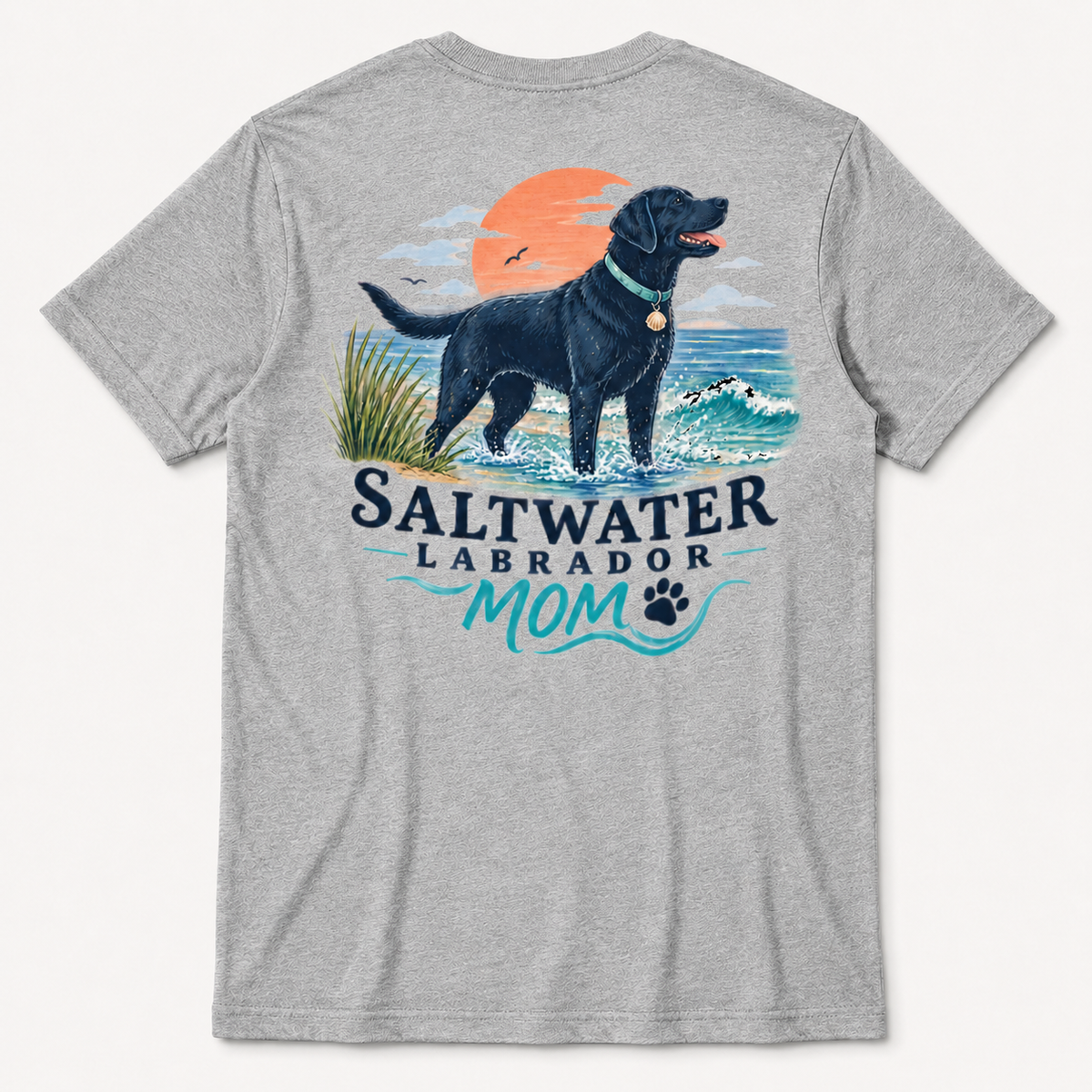 Coastal Dog Saltwater Lab Mom Short Sleeve