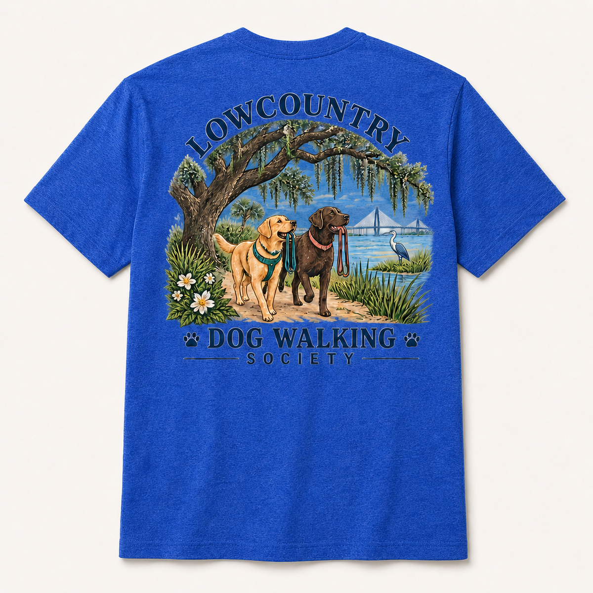 Coastal Low Country Dog Walking Society Short Sleeve