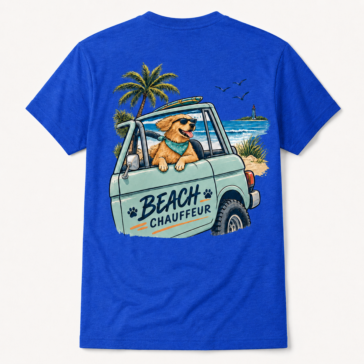 Coastal Dog Beach Chauffeur Short Sleeve