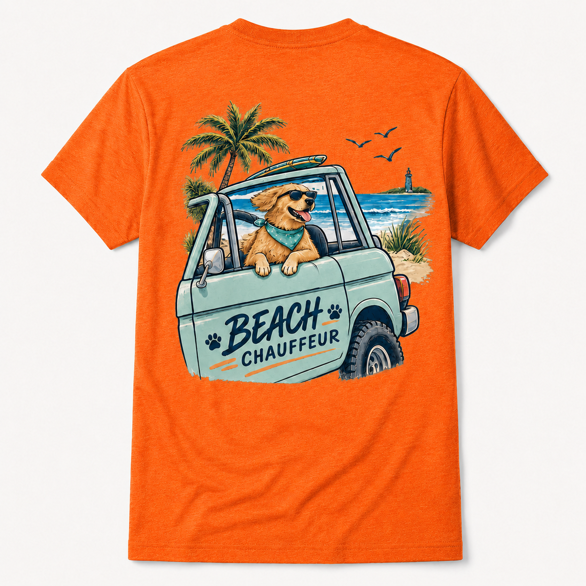 Coastal Dog Beach Chauffeur Short Sleeve