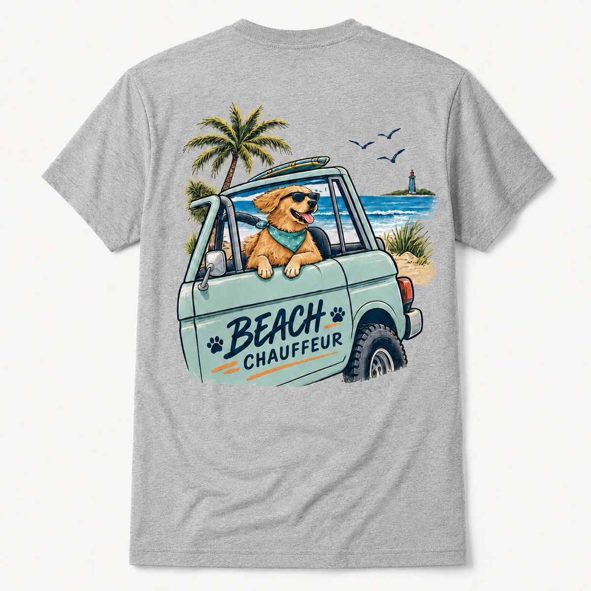 Coastal Dog Beach Chauffeur Short Sleeve