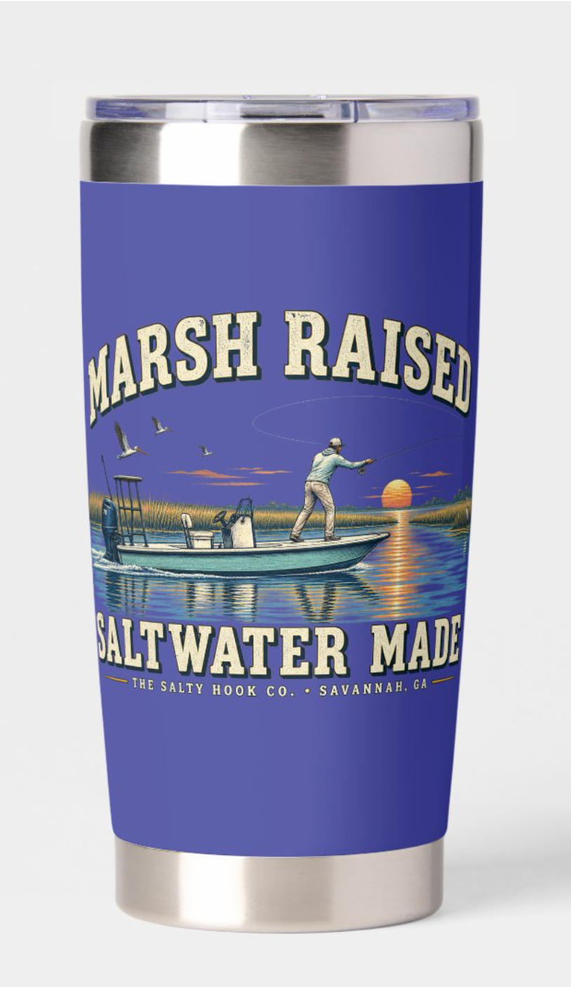 Marsh Raised Saltwater Made 20 oz Tumbler