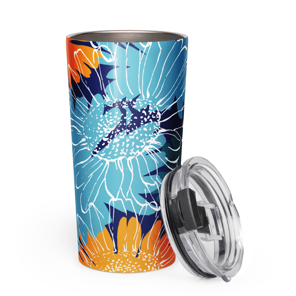 Sunflower Tide 20 oz Insulated Stainless Steel Tumbler