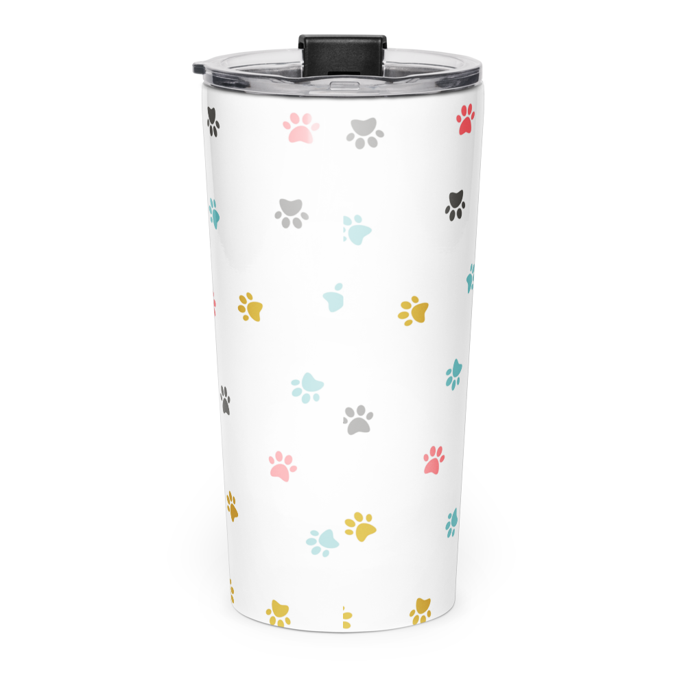 Puppy Paw Prints 20 oz Insulated Stainless Steel Tumbler