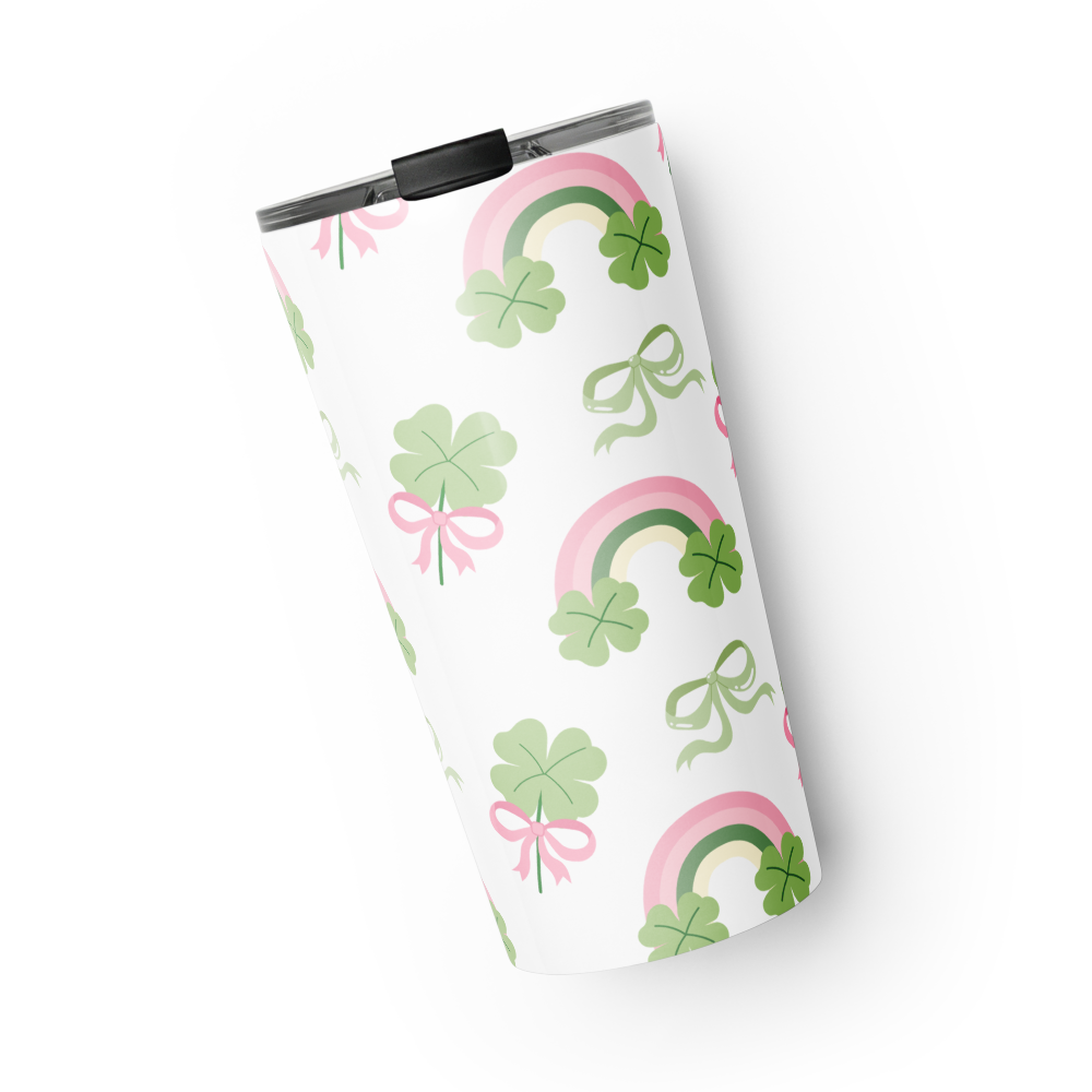 Lucky Rainbows 20 oz Insulated Stainless Steel Tumbler