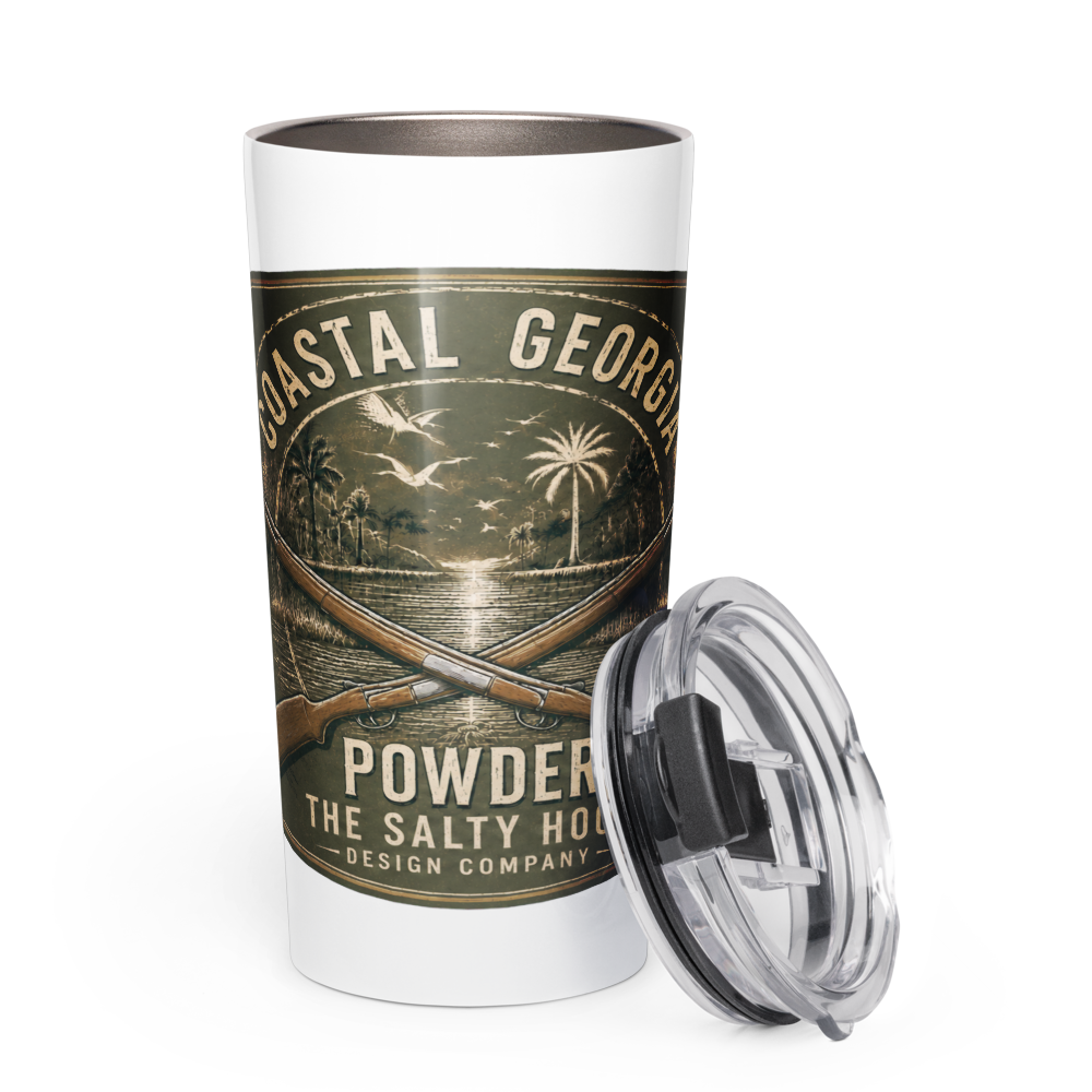 Coastal Georgia Powder – Olive 20 oz Insulated Stainless Steel Tumbler