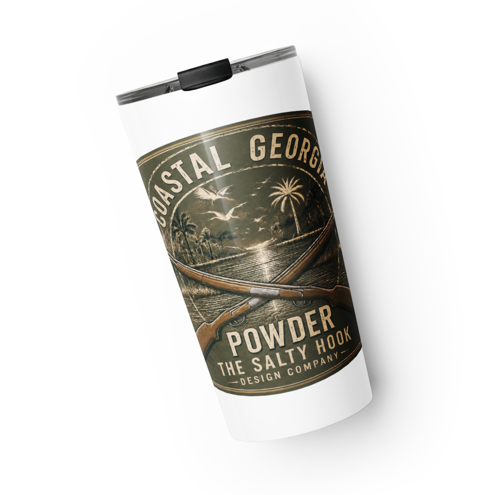 Coastal Georgia Powder – Olive 20 oz Insulated Stainless Steel Tumbler