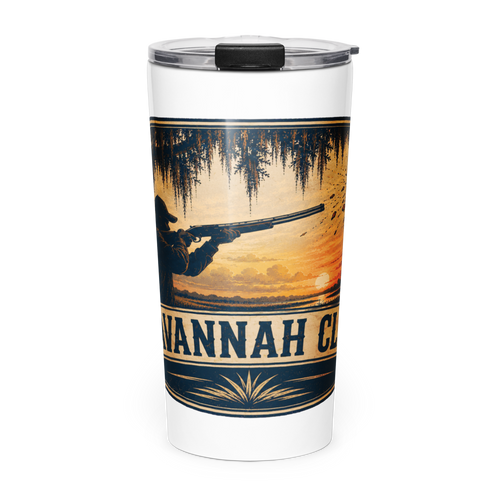 Coastal Georgia Powder 20 oz Insulated Stainless Steel Tumbler