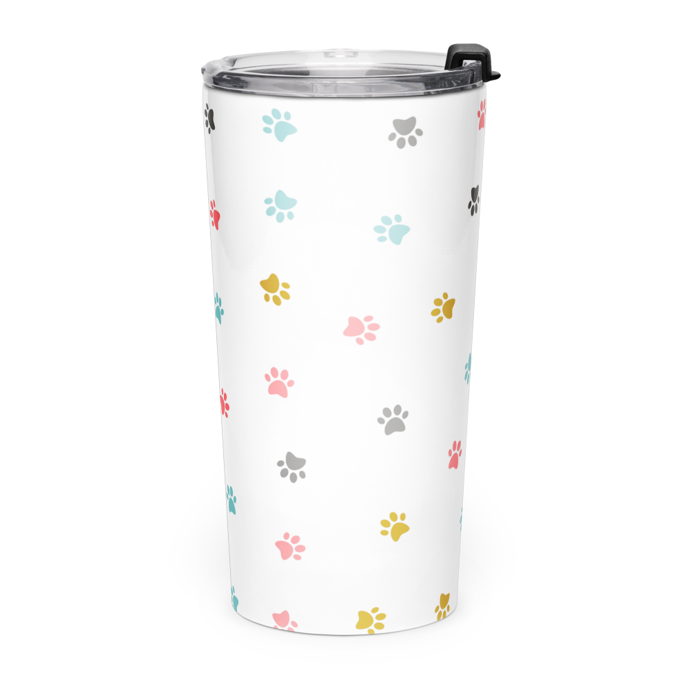 Puppy Paw Prints 20 oz Insulated Stainless Steel Tumbler