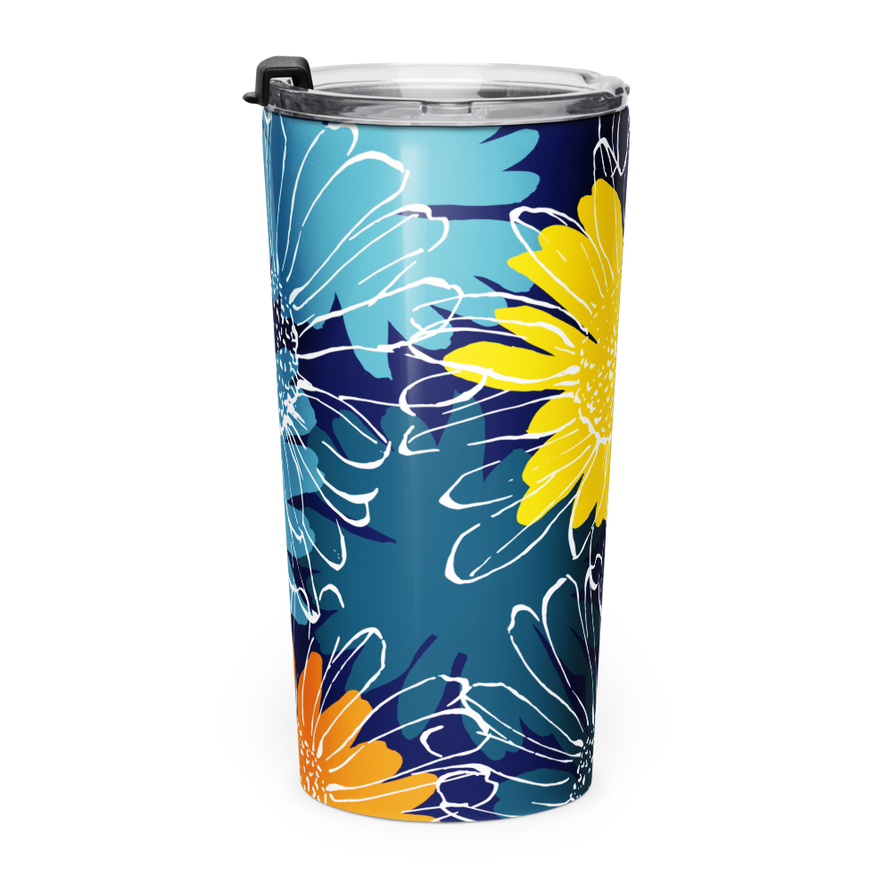 Sunflower Tide 20 oz Insulated Stainless Steel Tumbler