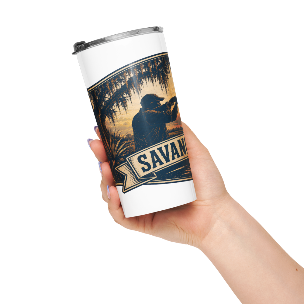 Coastal Georgia Powder 20 oz Insulated Stainless Steel Tumbler