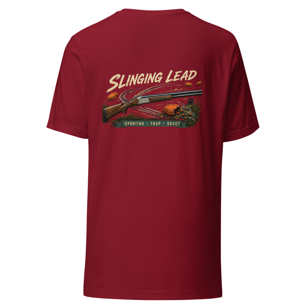 Slinging Lead Unisex t-shirt