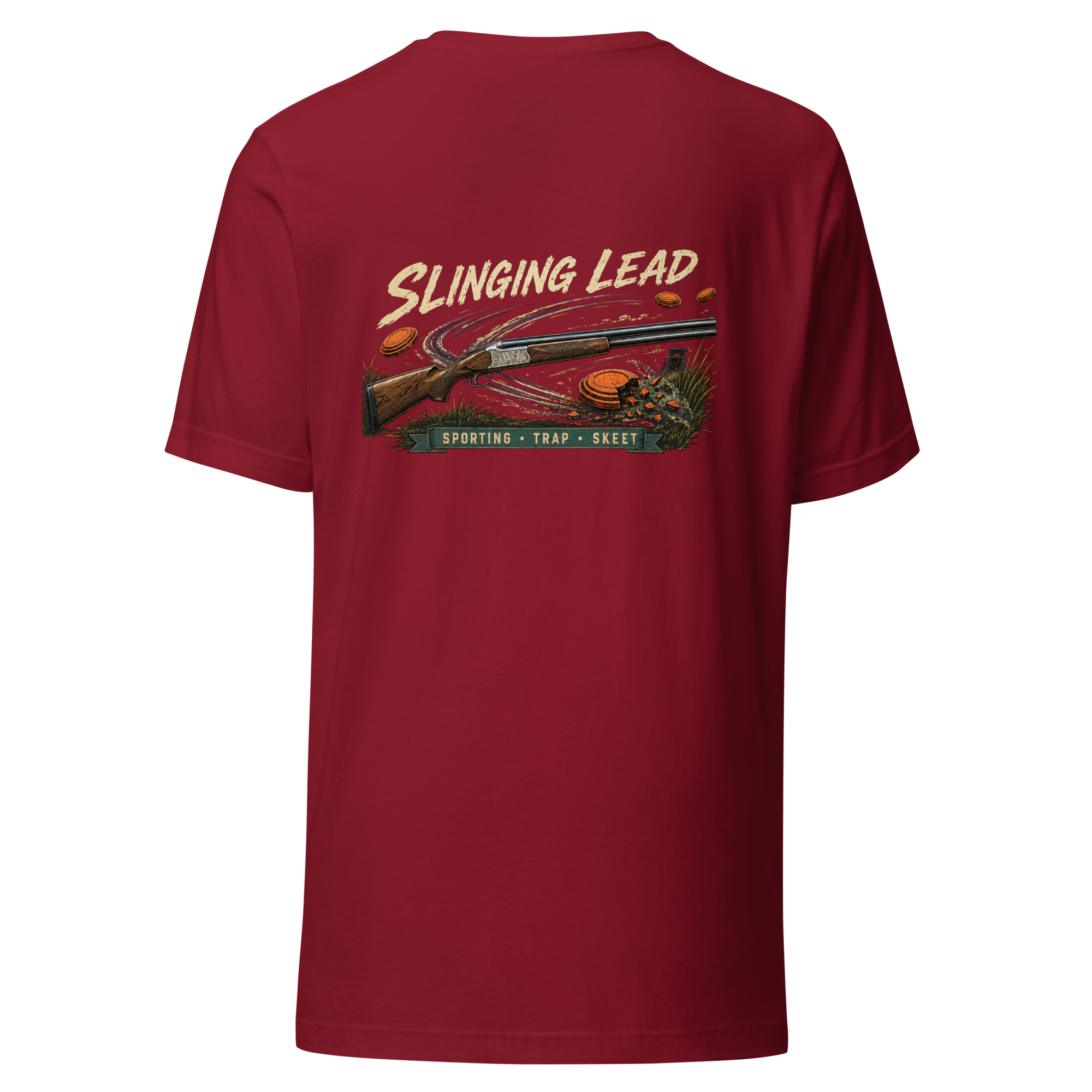 Slinging Lead Unisex t-shirt