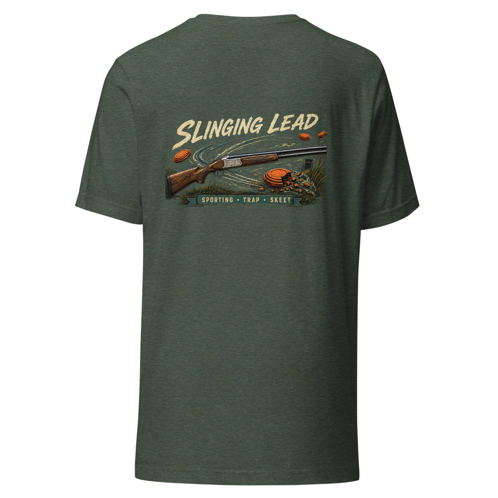 Slinging Lead Unisex t-shirt