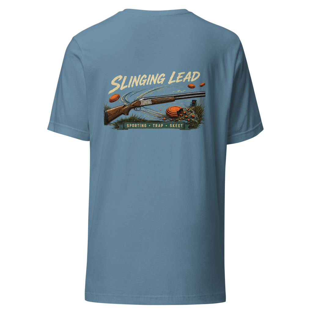 Slinging Lead Unisex t-shirt
