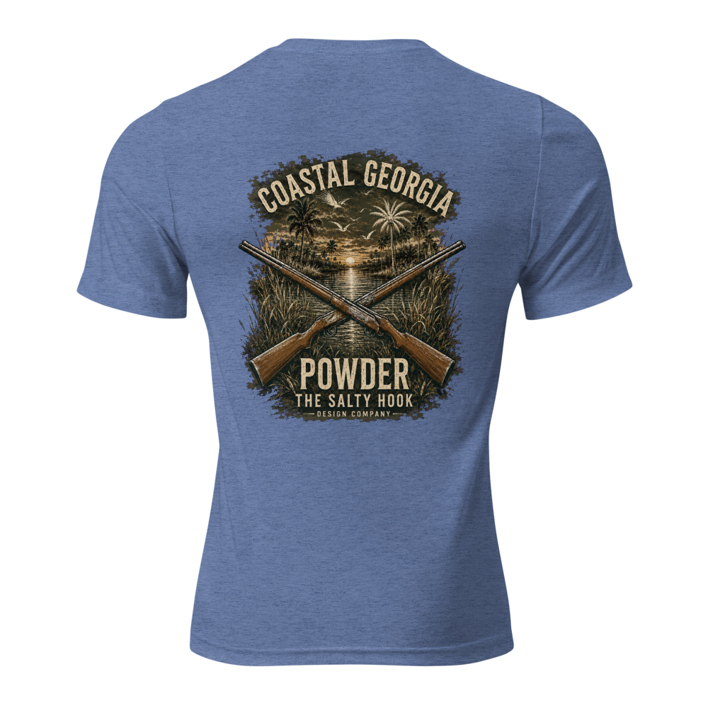 Coastal GA Powder Olive Short sleeve t-shirt