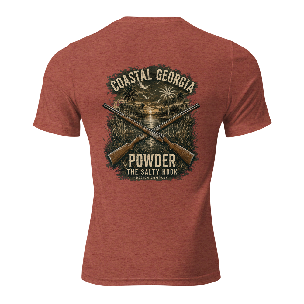 Coastal GA Powder Olive Short sleeve t-shirt