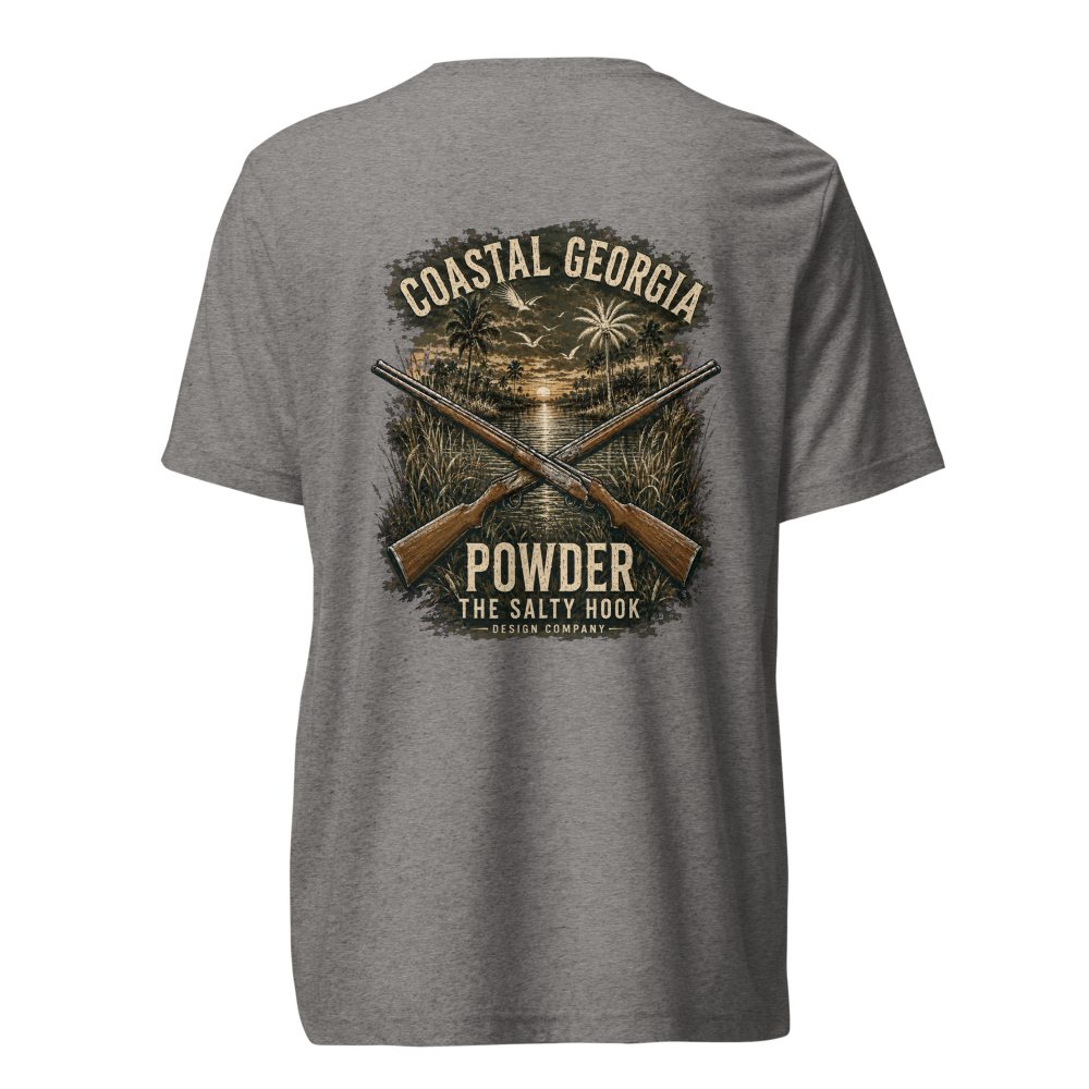 Coastal GA Powder Olive Short sleeve t-shirt