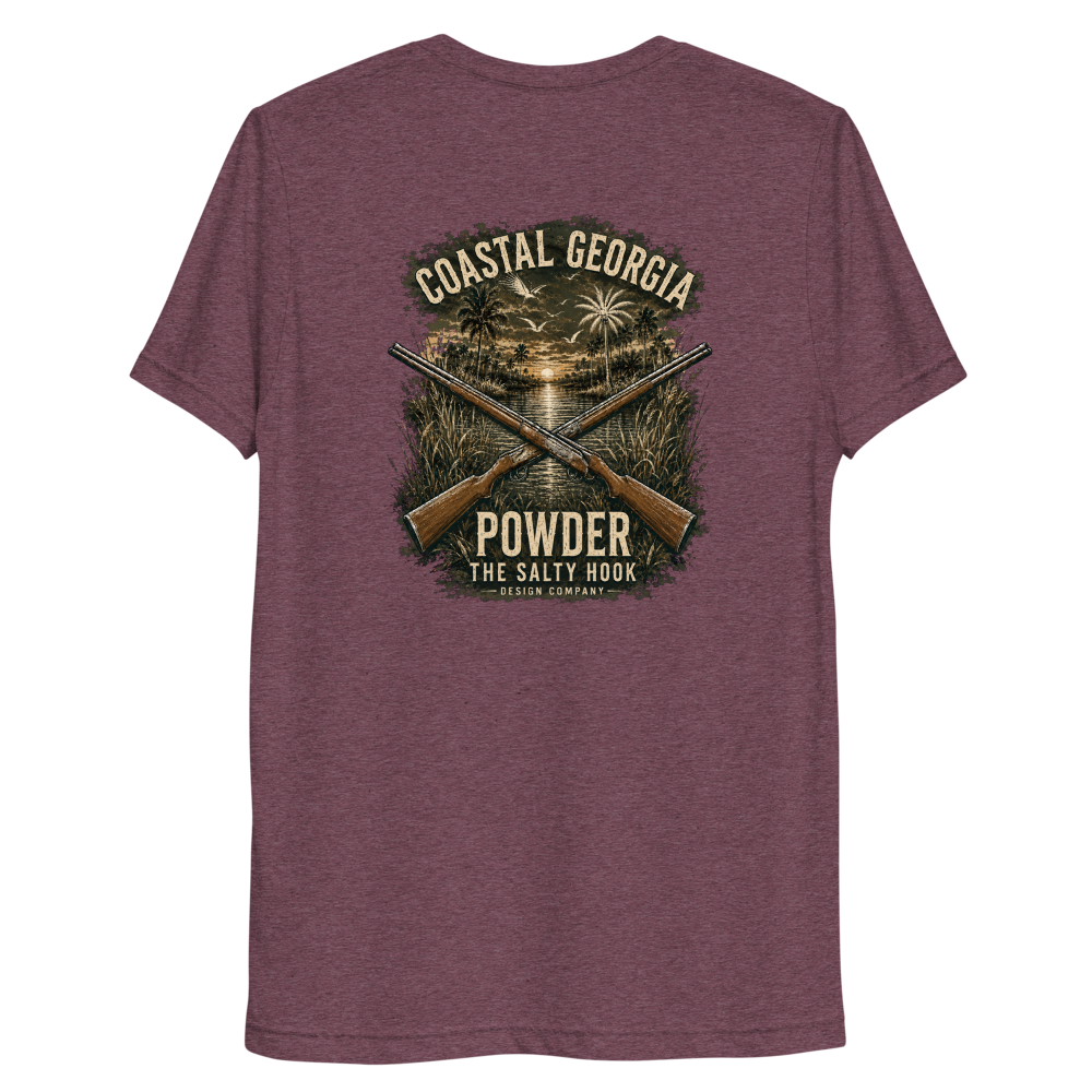 Coastal GA Powder Olive Short sleeve t-shirt